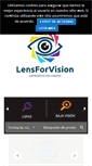 Mobile Screenshot of lensforvision.com